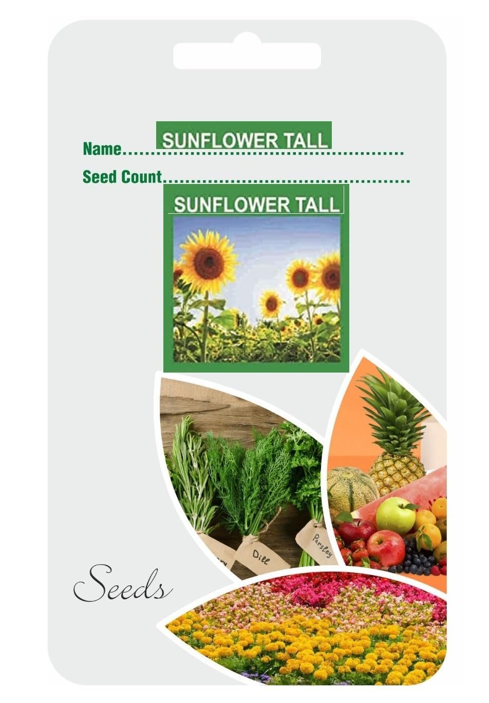 F1 Hybrid Sunflower Tall Seeds for Gardening-(100 Seeds)