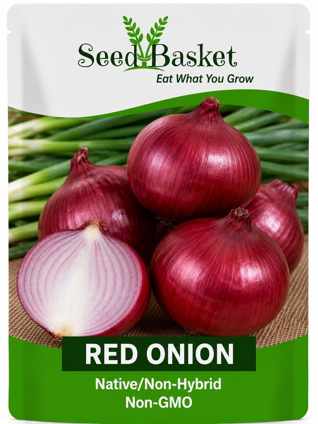 SeedBasket Red & White Onion Seeds Combo Pack of 2 (5g Each) | Native/Non-Hybrid | Non-GMO | Vegetable Seeds for Home Gardening, Kitchen Garden, Terrace & Balcony - Image 3