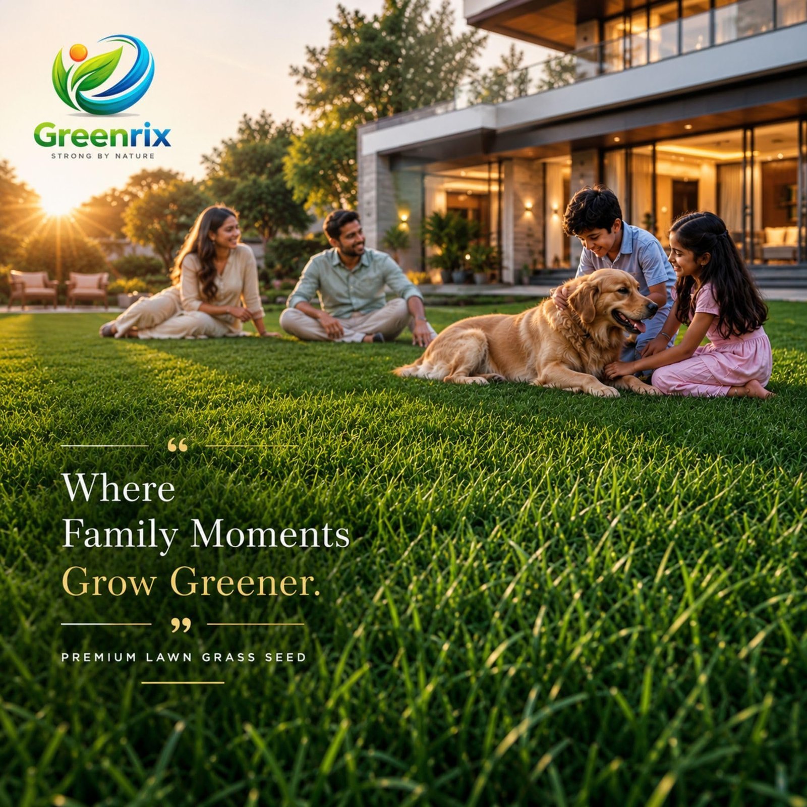 Perennial Ryegrass Seeds for Lawn | 100g (Covers 4 Sq Meter Area) - Image 2