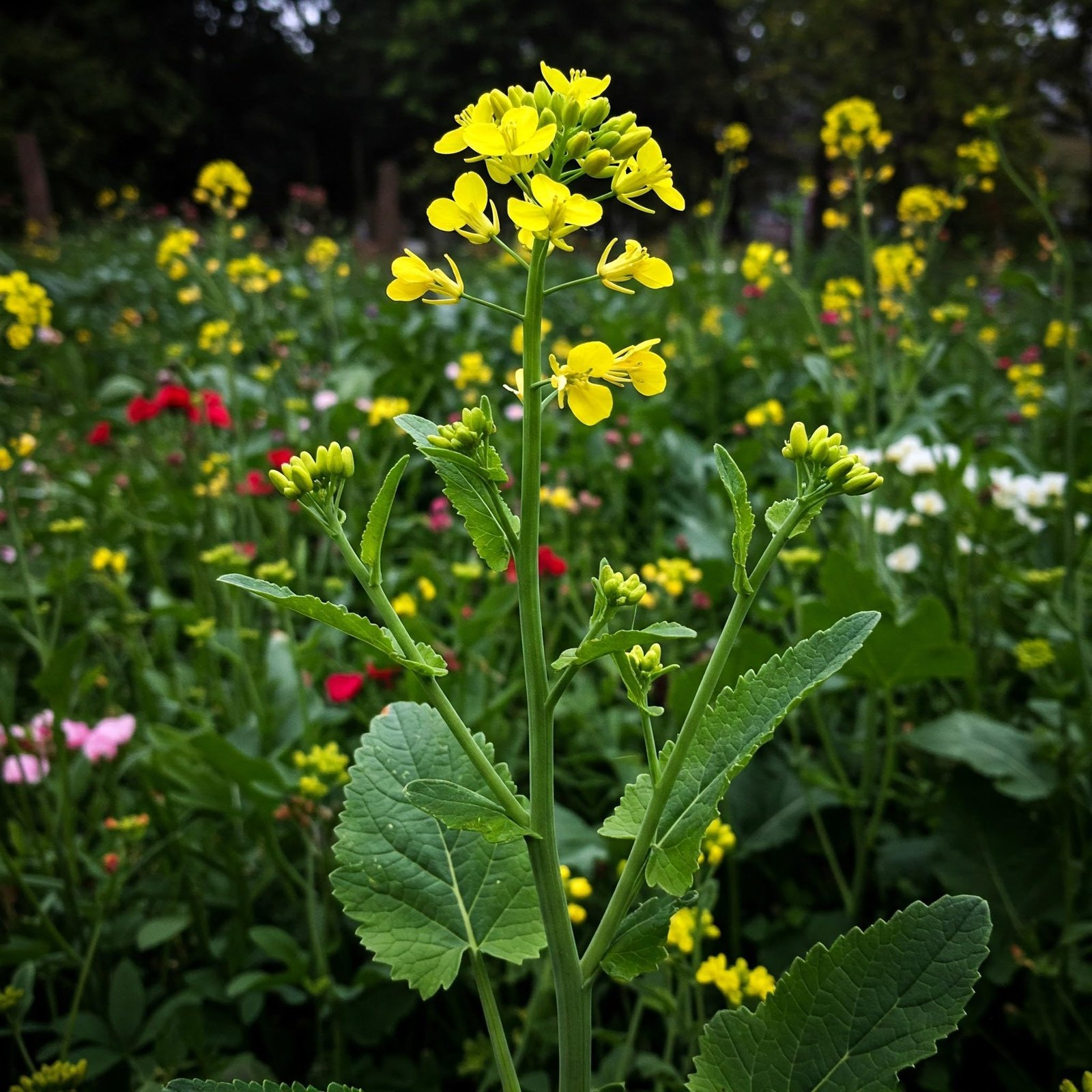 Mustard (Sarson) (200+ Seeds) Vegetable Seeds for Home Garden, Perfect for Home Gardening, Planting For Pots and Patio - Image 2