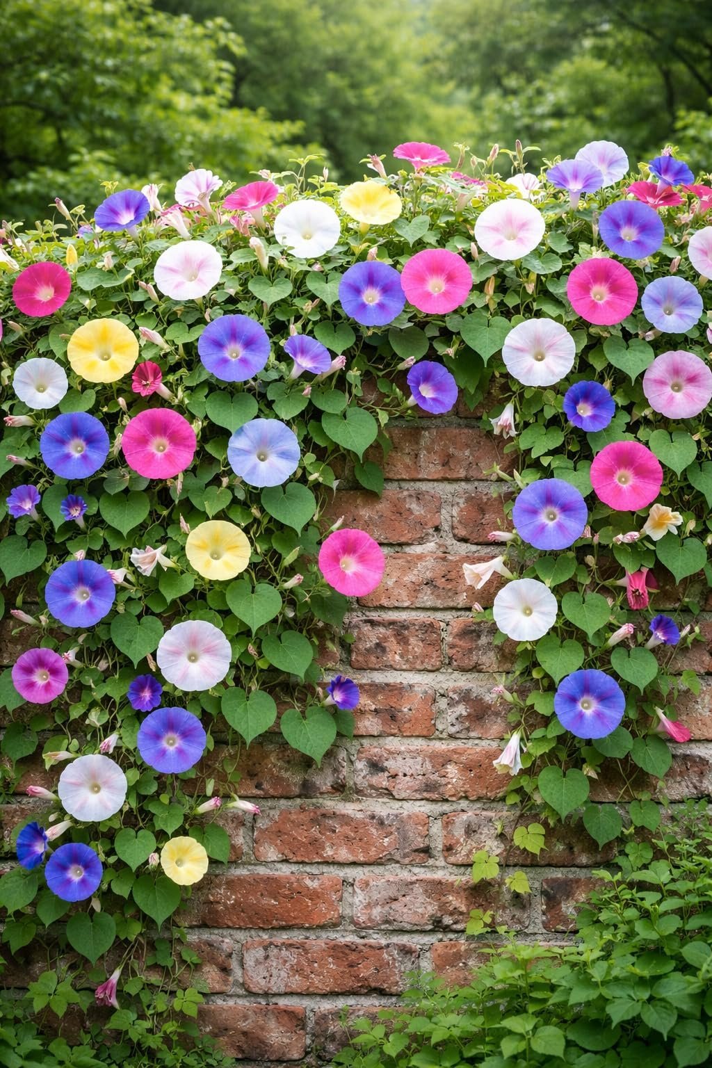 Morning Glory Mixed Flower Seeds for Planting | Multicolour Climbing Flowers | Pack of 50 Seeds - Image 2